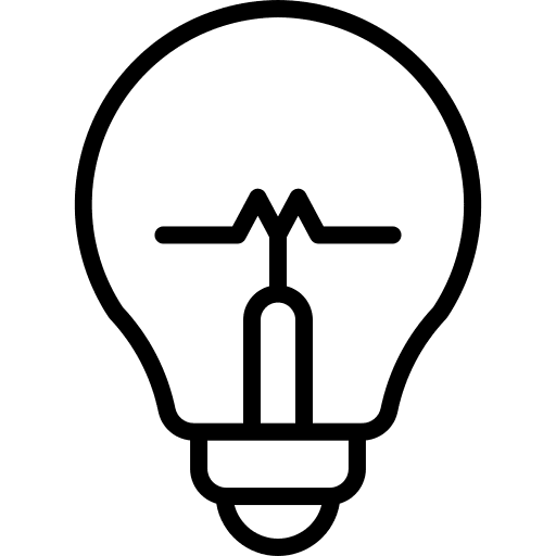 Light bulb light bulb electronics lightbulb icon