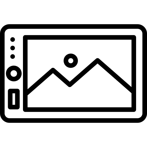 Pen tablet pen technology drawing icon