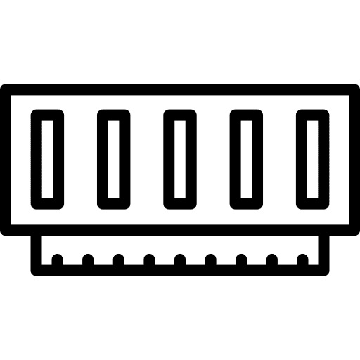 Ram electronics storage processor icon