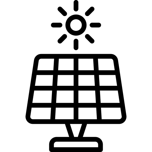 Solar system solar system renewable energy power industry icon