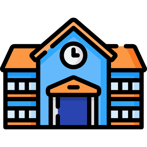 School school education architecture and city icon School school education architecture and city icon