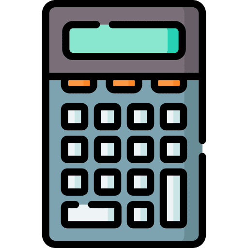 Calculator business and finance calculator technology icon Calculator business and finance calculator technology icon