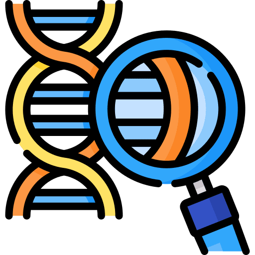 Dna genetics dna science icon Dna genetics dna science icon