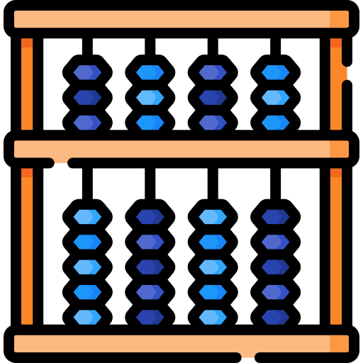 Abacus school materials abacus learning icon Abacus school materials abacus learning icon