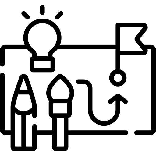 Design process interpretation thought think icon