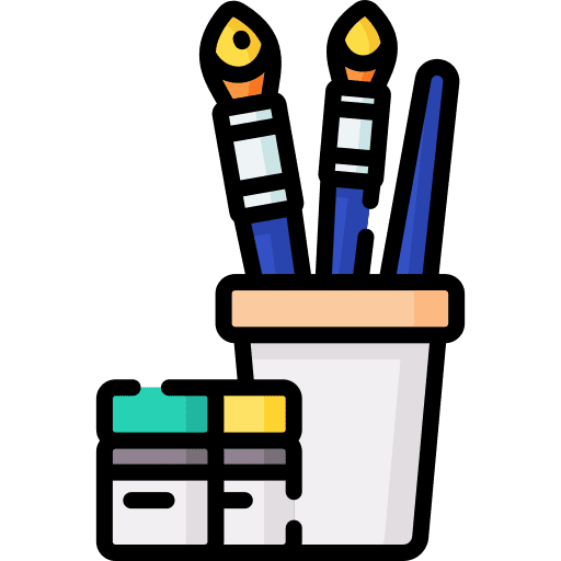 Paint brush pencil art and design paint brush icon Paint brush pencil art and design paint brush icon