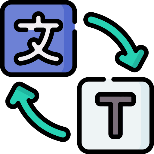 Translator dialogue arrows translator icon Translator dialogue arrows translator icon