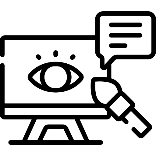 Visual communication monitor edit tools graphic editor icon