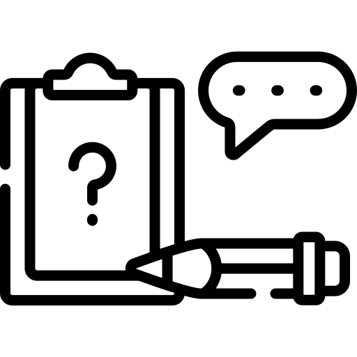 Briefing detail creative process brief icon Briefing detail creative process brief icon