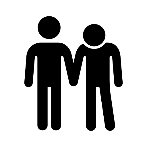 Mental disability nurse people assistance icon Mental disability nurse people assistance icon