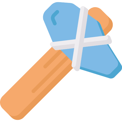 Stone axe stone age prehistoric miscellaneous icon Stone axe stone age prehistoric miscellaneous icon