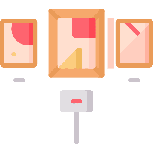 Display frame photo image icon Display frame photo image icon