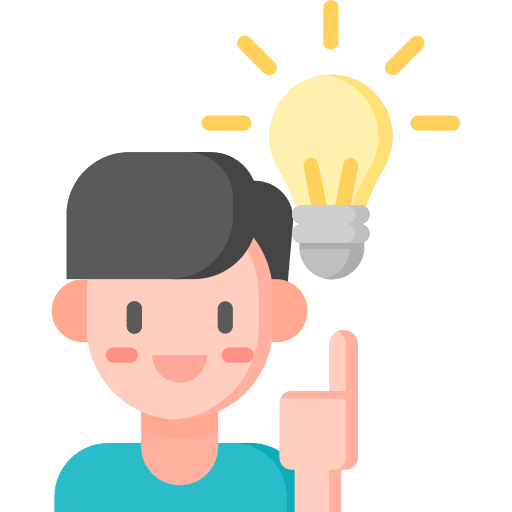 Idea people thinking knowledge icon
