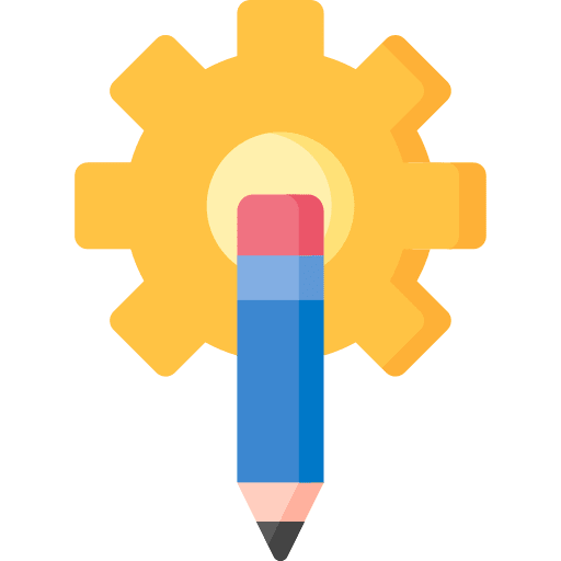 Design process art design process pencil icon Design process art design process pencil icon