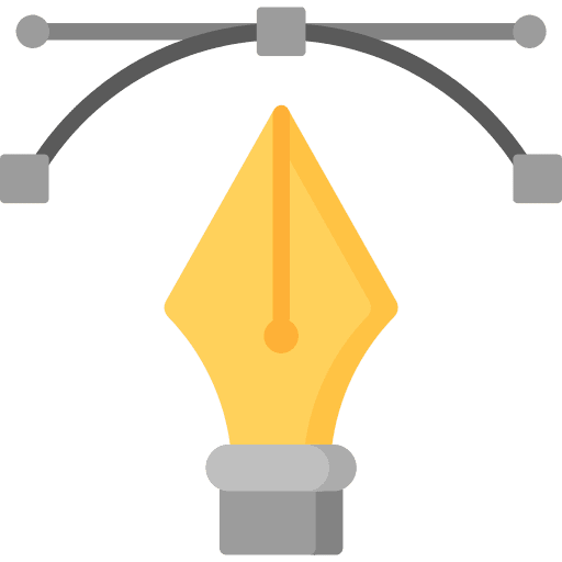 Vector graphic design edit tools pen tool icon Vector graphic design edit tools pen tool icon