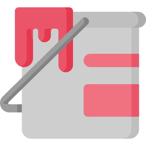 Paint bucket creative process edit tools paint bucket icon Paint bucket creative process edit tools paint bucket icon