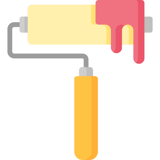 Paint roller construction and tools edit tools paint roller icon Paint roller construction and tools edit tools paint roller icon