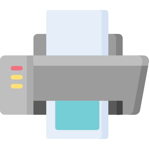 Printer printer technology tools and utensils icon Printer printer technology tools and utensils icon