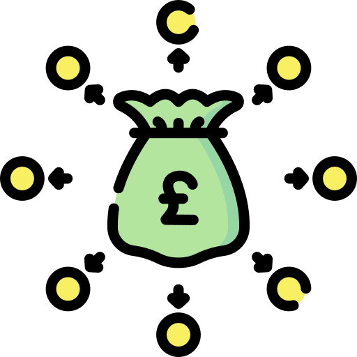 Budget coin dollar budget icon Budget coin dollar budget icon