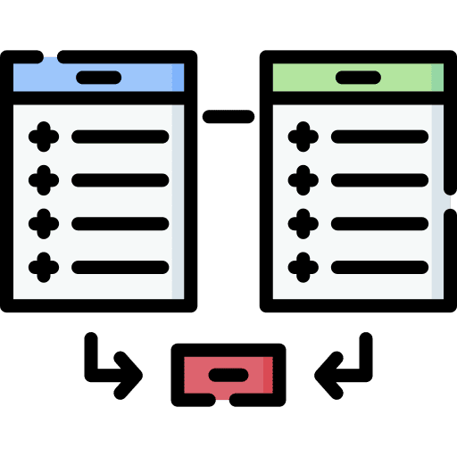 Data file networking connect icon Data file networking connect icon