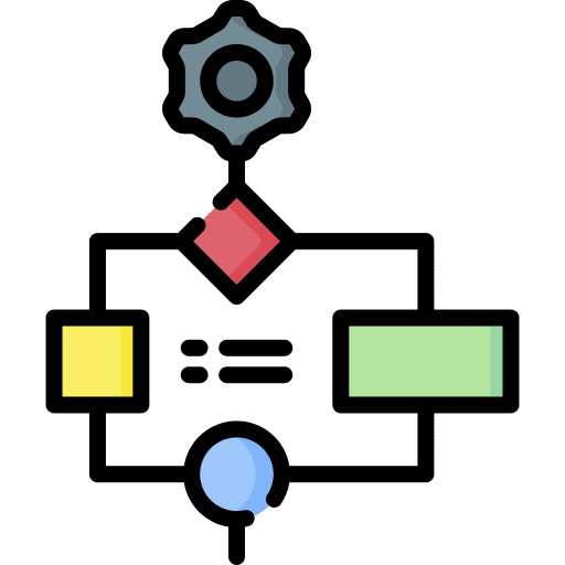 Workflow workflow cogwheel business and finance icon Workflow workflow cogwheel business and finance icon