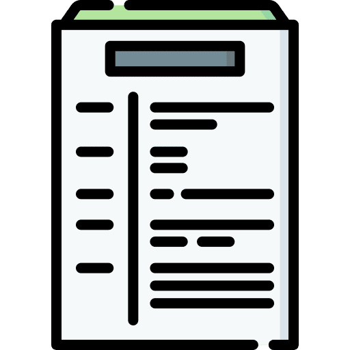 Cv cv file profile icon Cv cv file profile icon