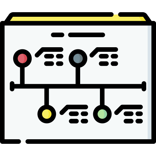 Timeline to do list time management priority icon Timeline to do list time management priority icon