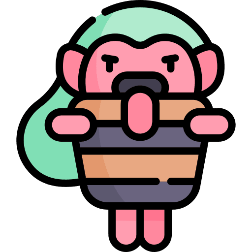 Akaname japanese folklore yokai icon Akaname japanese folklore yokai icon