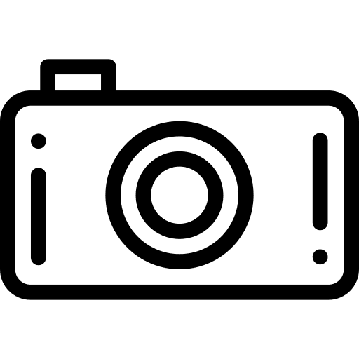 Photo camera technology photograph photo icon