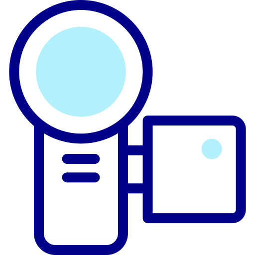 Video camera videotape record camera icon Video camera videotape record camera icon