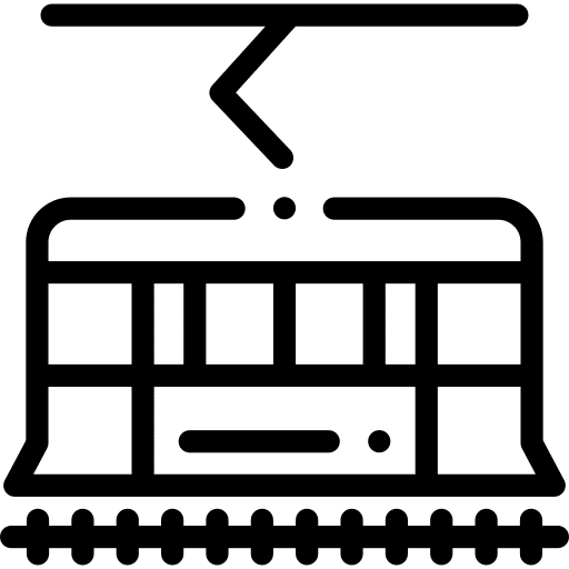 Tram travel tramcar tram icon Tram travel tramcar tram icon