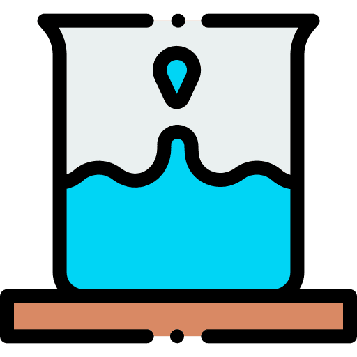 Beaker container beaker volumetric icon Beaker container beaker volumetric icon