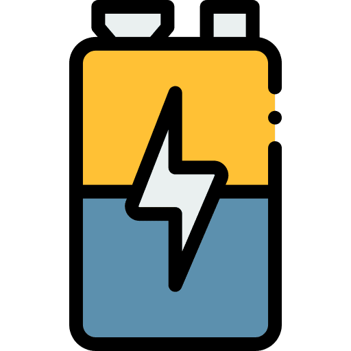 Battery technology electronics battery status icon Battery technology electronics battery status icon