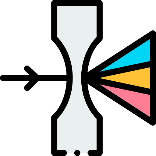Dispersion dispersion light pyramid icon Dispersion dispersion light pyramid icon