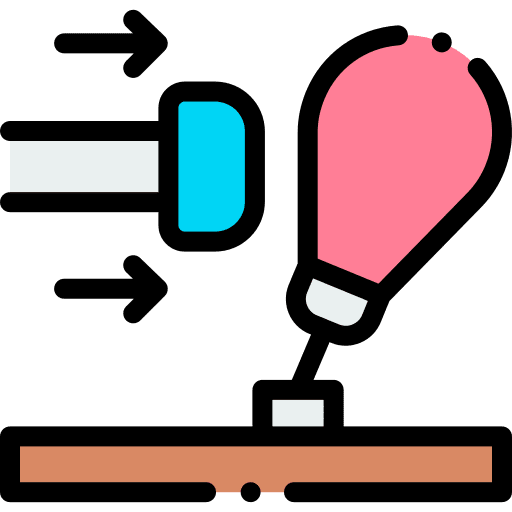 Force physics mechanics mass icon Force physics mechanics mass icon