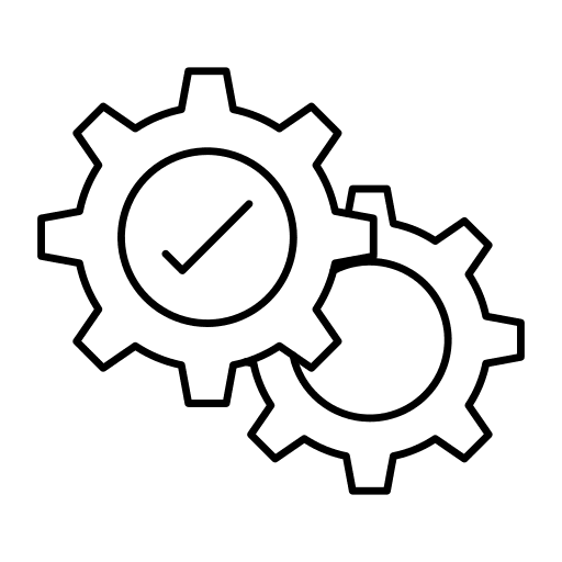 Setting gear cogwheel setting icon