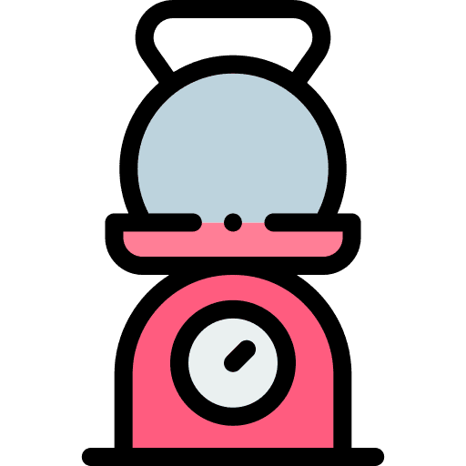 Weight scale laboratory weight scale element icon Weight scale laboratory weight scale element icon