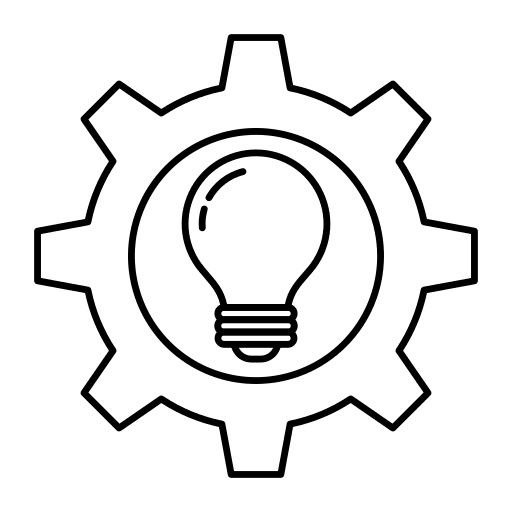 Setting gear process management icon