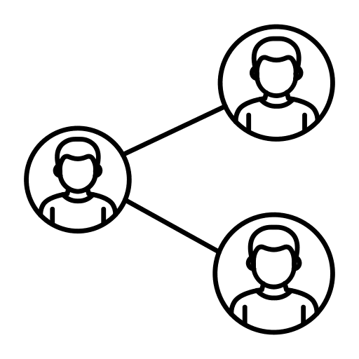 Connectivity user connectivity share icon