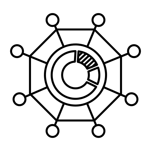 Pie chart pie chart finances statistics icon