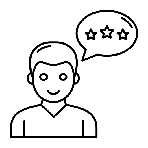 Rating think idea user icon