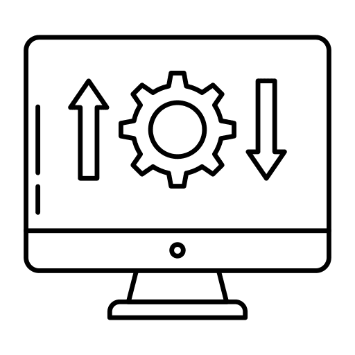Monitor exchange gear setting icon