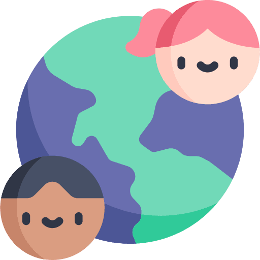 International childrens day rights security protection icon