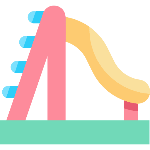 Slide children slide playground icon Slide children slide playground icon