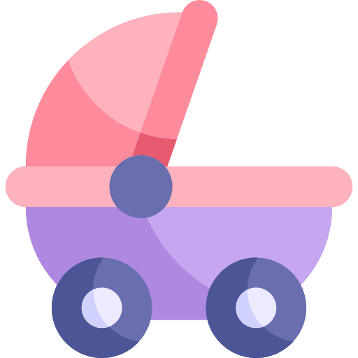 Baby stroller kid and baby transportation baby stroller icon Baby stroller kid and baby transportation baby stroller icon