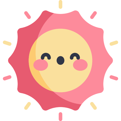 Sun sunny weather summer icon Sun sunny weather summer icon
