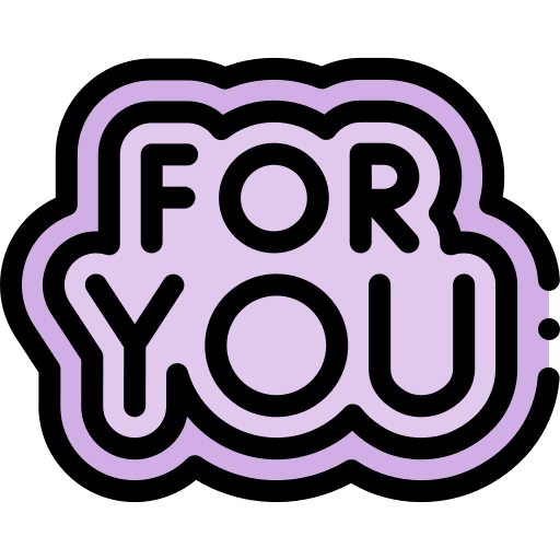 For you signaling sign communications icon For you signaling sign communications icon