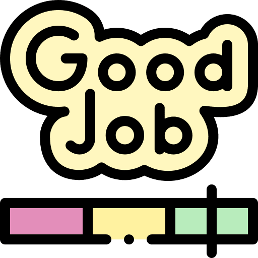 Good job good job customer satisfaction feedback icon Good job good job customer satisfaction feedback icon