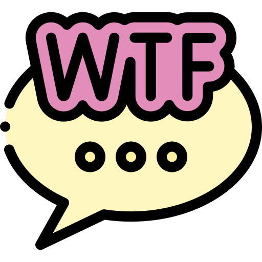 Wtf slang communications conversation icon Wtf slang communications conversation icon