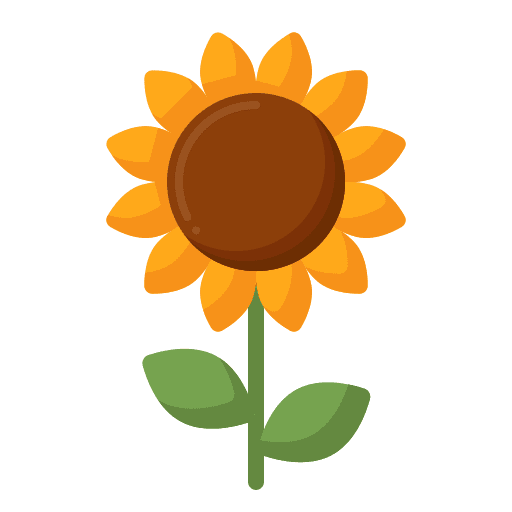 Sunflower flowers sunflowers blossom icon